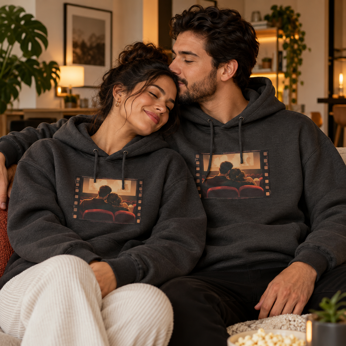 Moletom personalizado Cinema a Dois