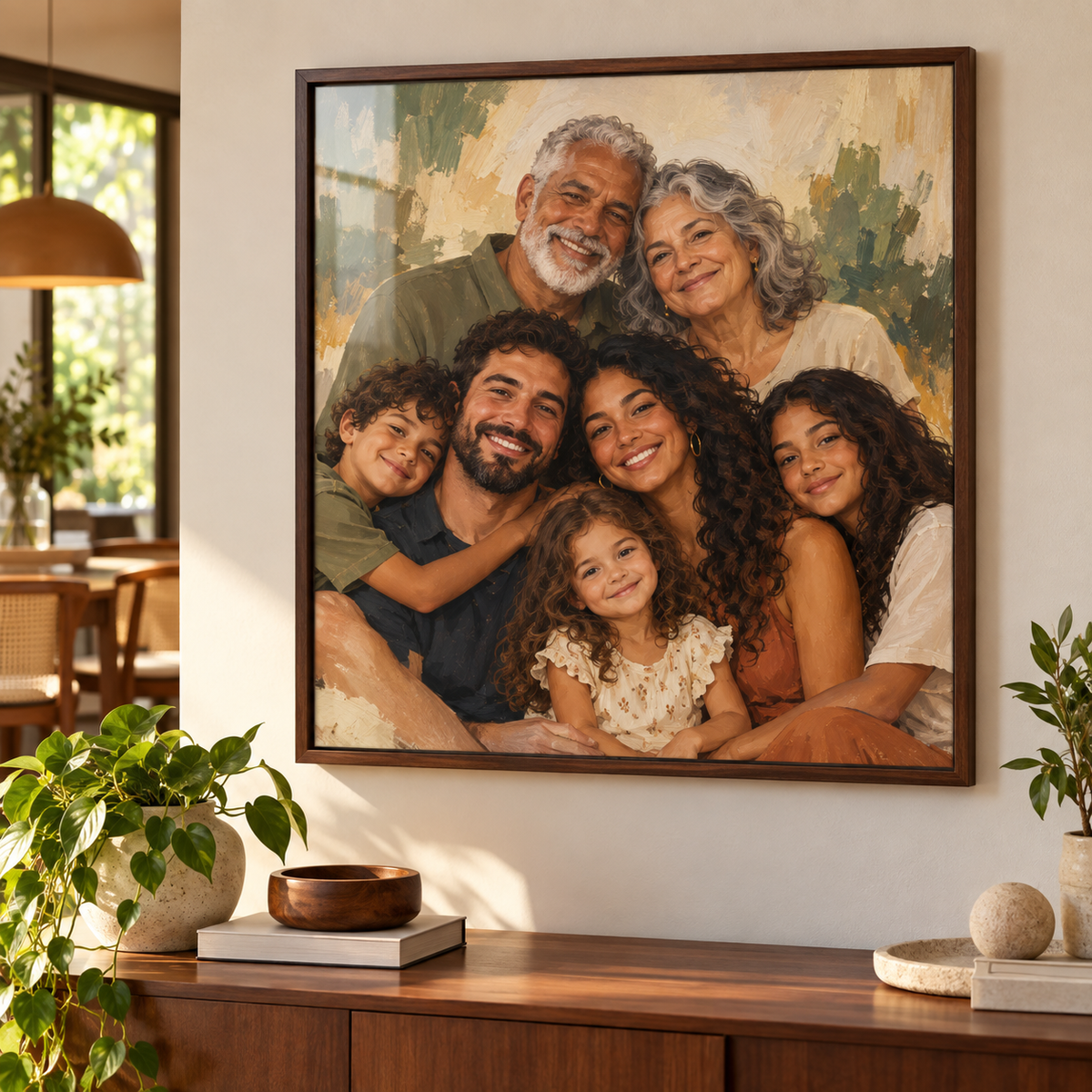 Quadro personalizado Gerações em Arte