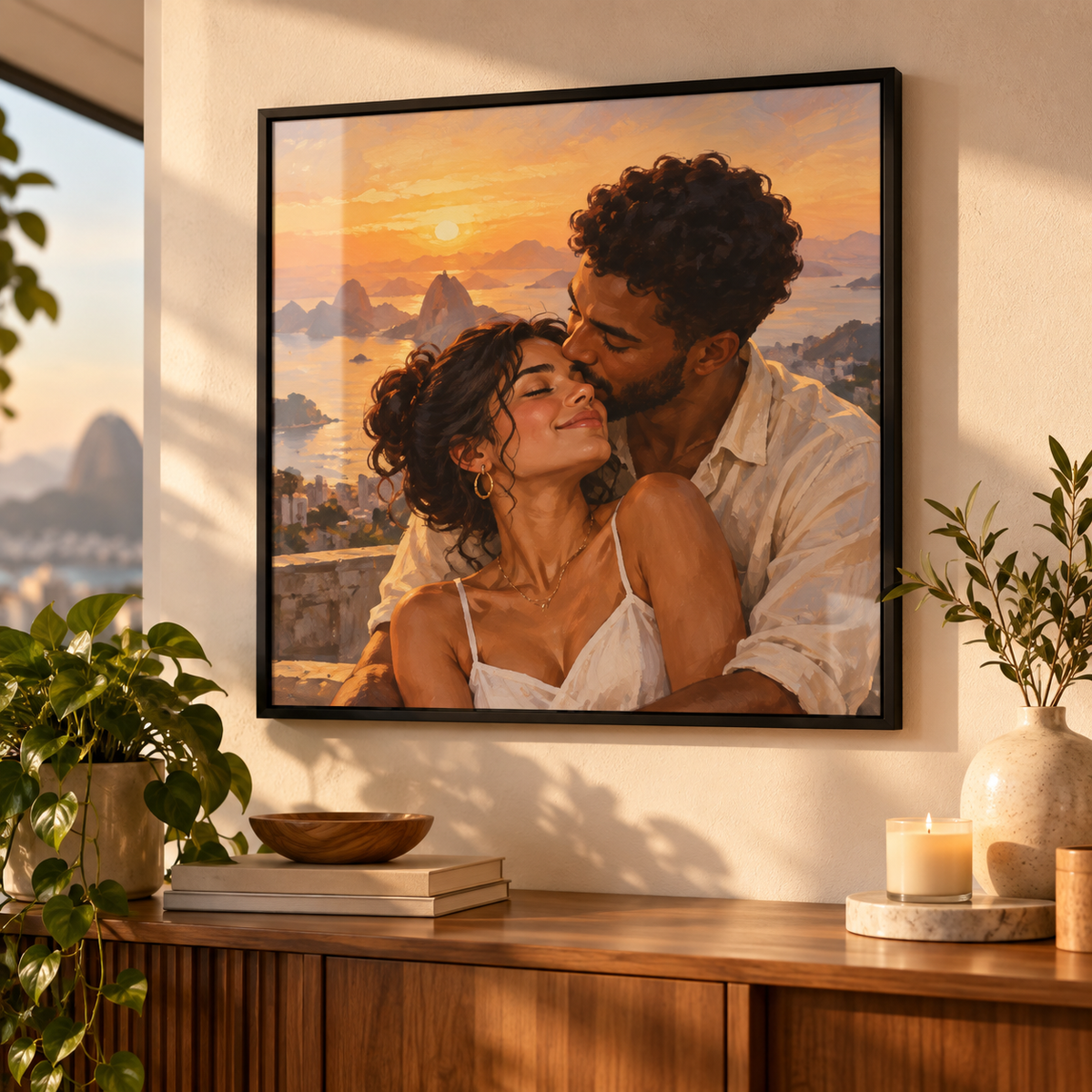 Quadro personalizado Memória em Moldura
